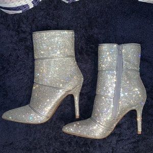 Brand new!! Rhinestone bootie!